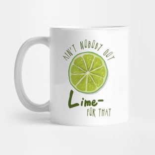 Lime for That Mug